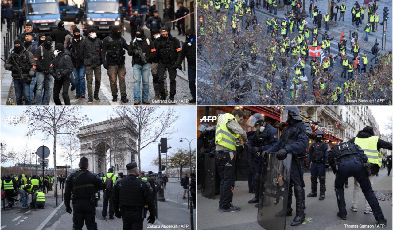 فضا در پاریس امنیتی شد