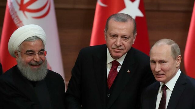 برگزای نشست پوتین، روحانی و اردوغان 14 فوریه در سوچی