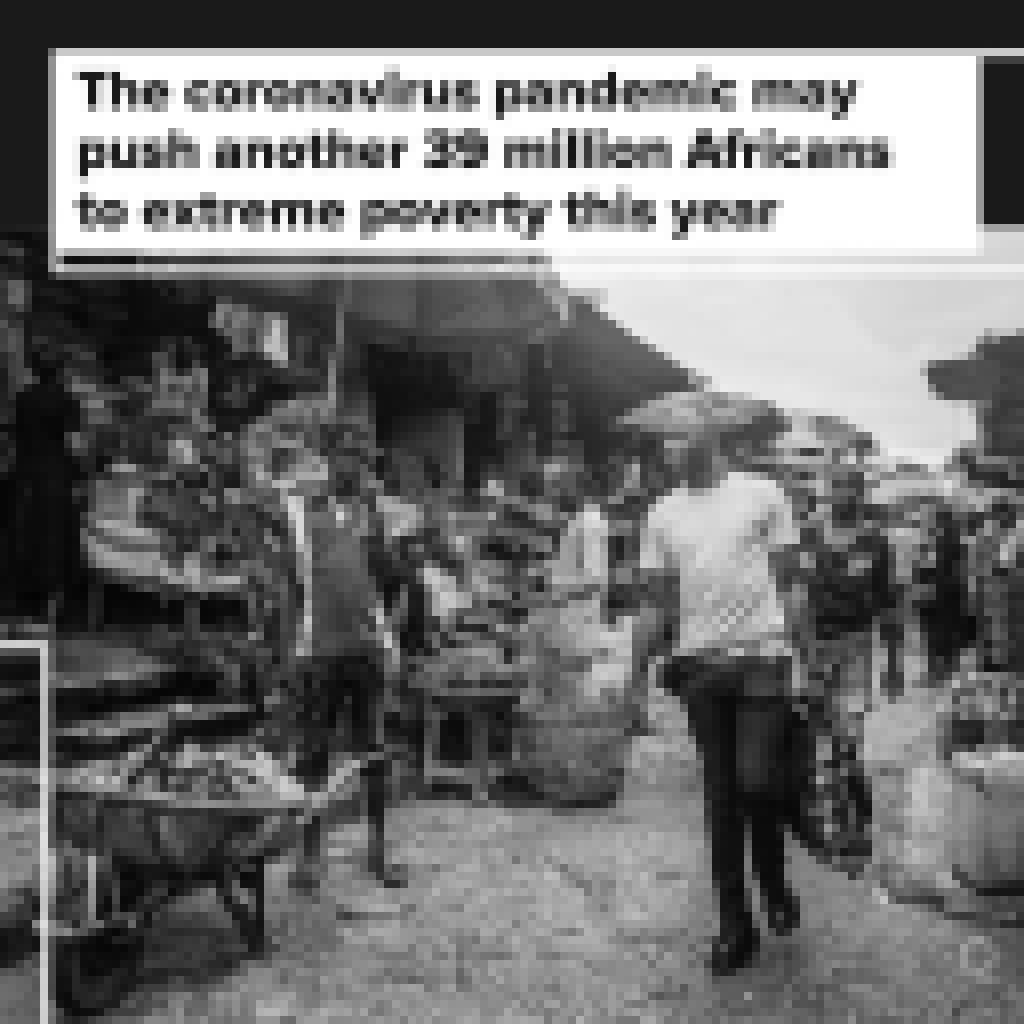 بیماری کرونا ۳۹میلیون آفریقایی را به فقر شدید دچار می‌کند