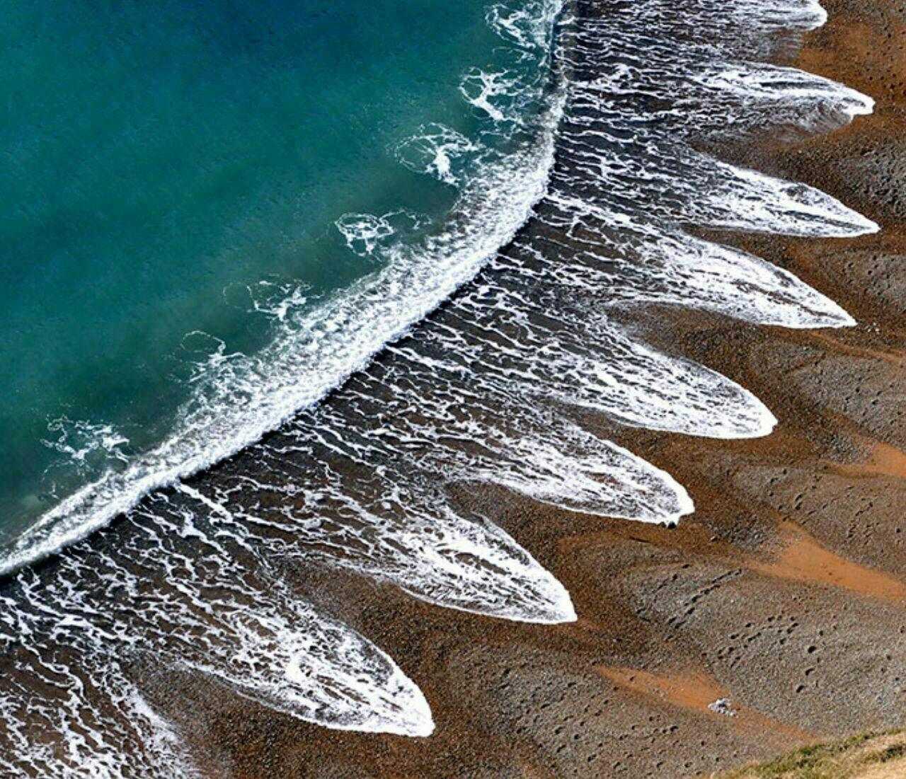 ساحلی اسرار آمیزی به نام "کاسپ" در انگلستان +تصاویر
