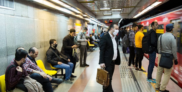 تعلل ستاد مقابله با کرونا برای جلوگیری از شیوع ویروس در مترو تهران
