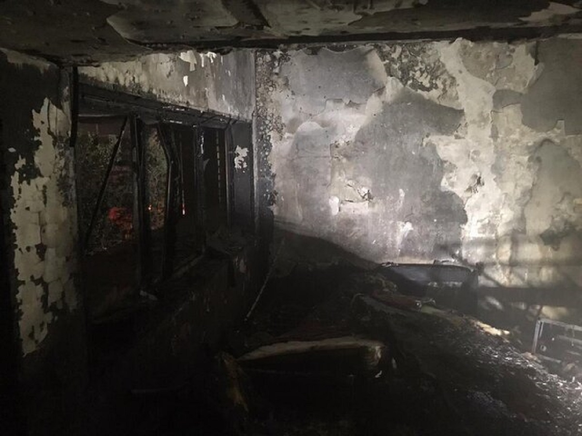 آتش‌سوزی در ساختمان یک مسافرخانه در تهران