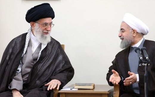 حسن روحانی با رهبر معظم انقلاب دیدار کرد