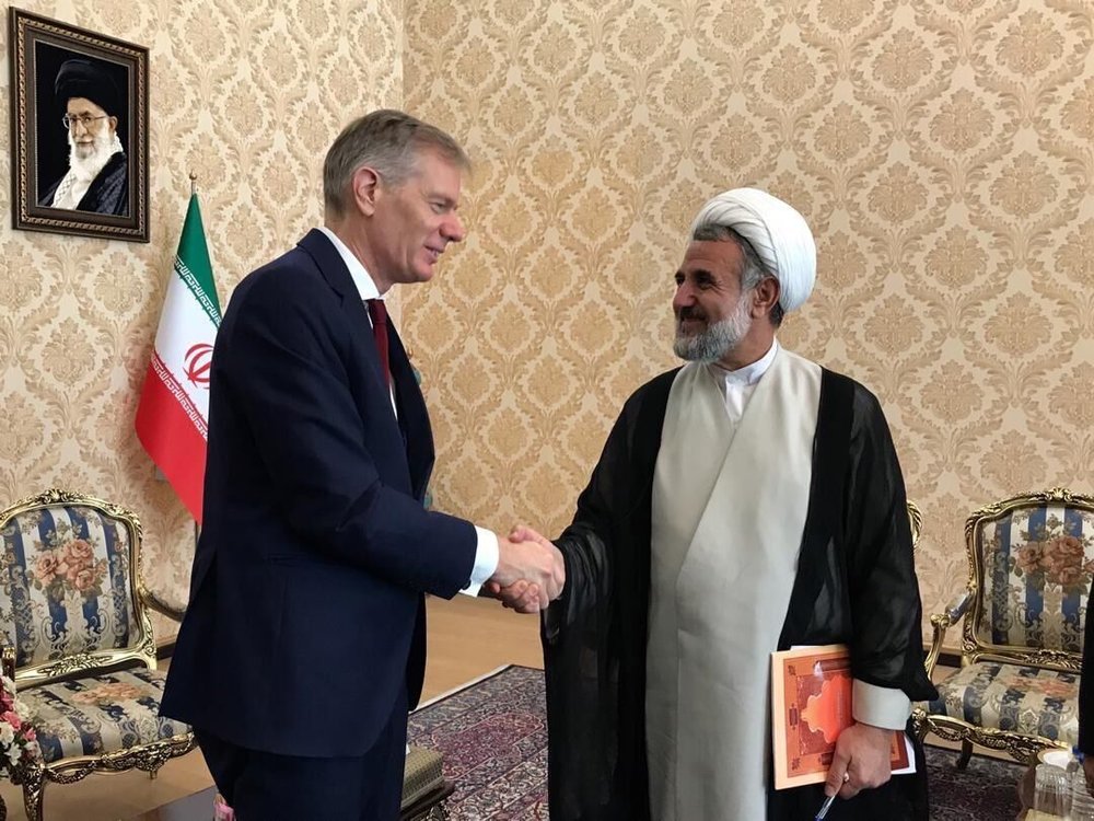 توئیت سفیر انگلیس در ایران بعد از دیدار با ذوالنور
