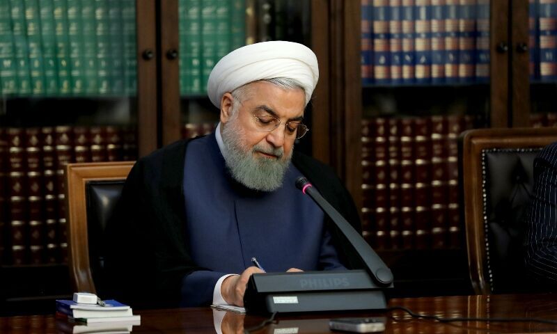 روحانی انتخاب مجدد امامعلی رحمان را تبریک گفت