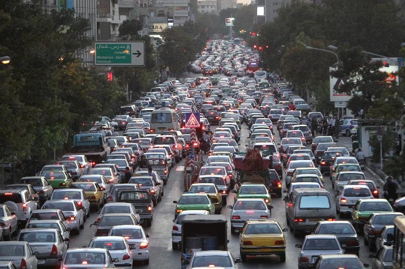 وضعیت ترافیک آزاد راه کرج ـ تهران