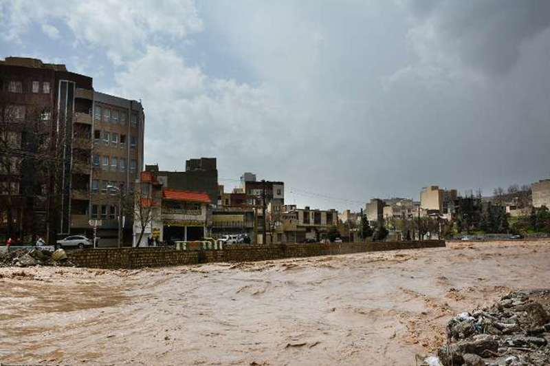 تخلیه روستاهای حاشیه رودخانه قره کهریز در اراک