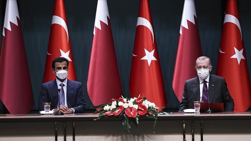 ترکیه و قطر ۱۰توافقنامه همکاری امضاء کردند