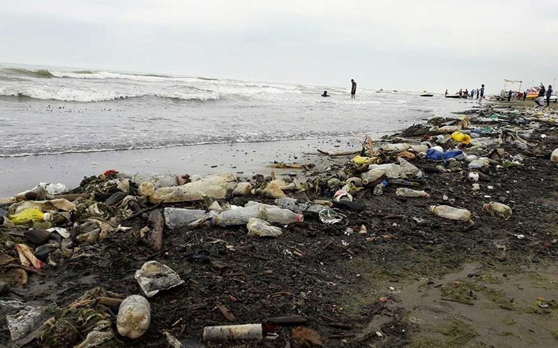 بیشترین زباله پلاستیکی از طرف ایران وارد دریای خزر می‌شود 