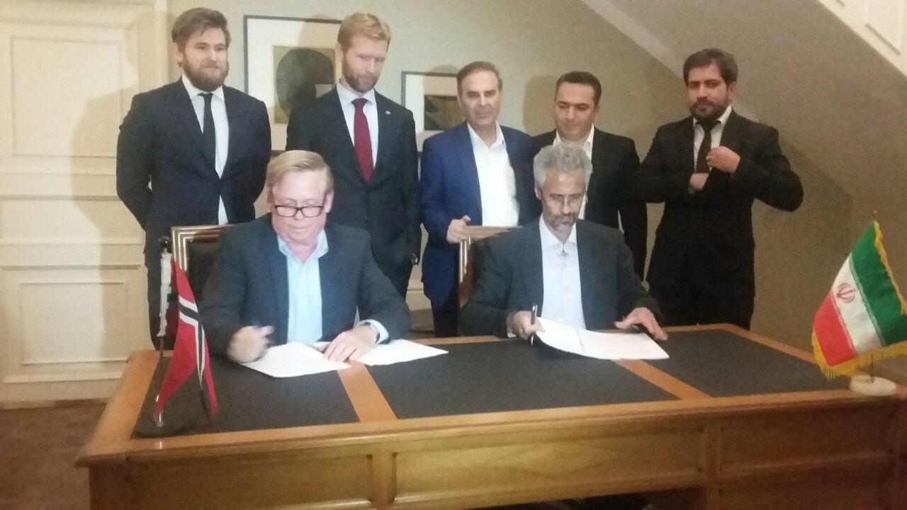 امضاء قرارداد ۲میلیارد یورویی ایران و نروژ در بخش انرژی