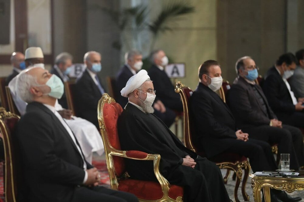 مراسم تبریک سفیران کشورها به روحانی +عکس