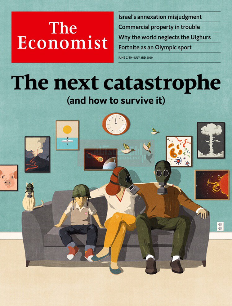 "فاجعه بعدی" روی جلد اکونومیست