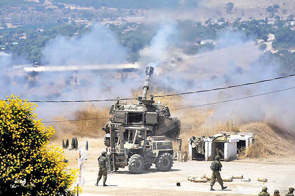 وضعیت جنگی در مرز لبنان و اسرائیل