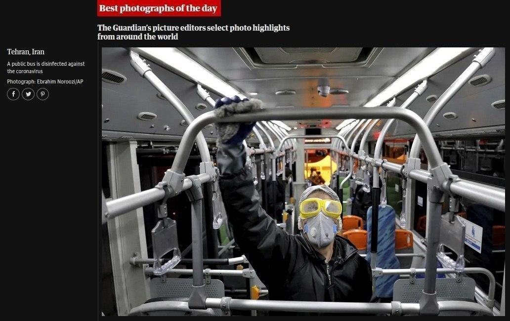 بازتاب ضدعفونی کردن متروی تهران در گاردین +عکس