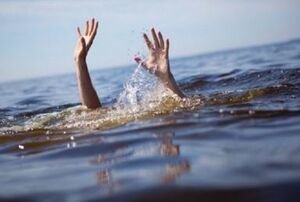غرق شدن یک زن جوان در دریاچه
