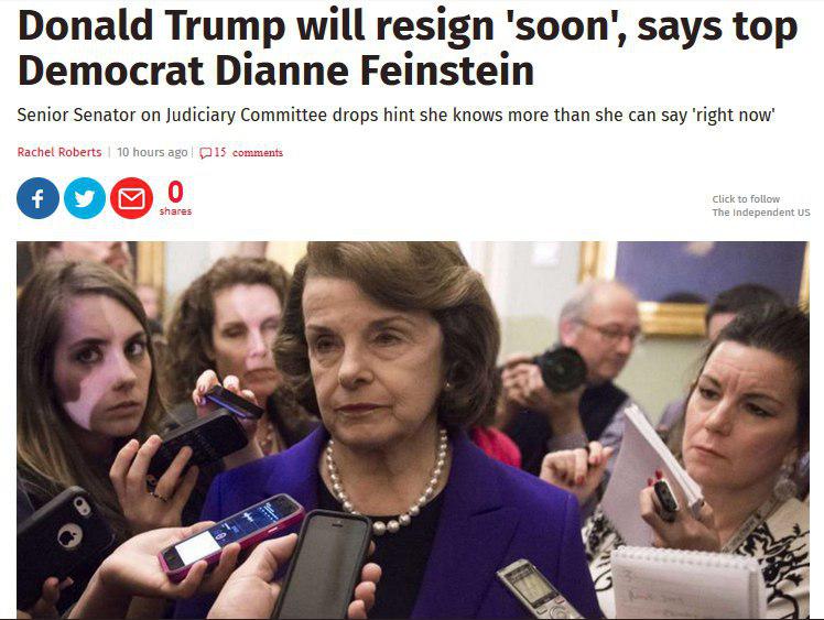 ترامپ استعفا می‌دهد؟