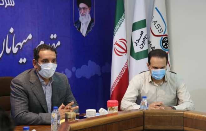 بازدید مدیر برنامه ریزی و مطالعات راهبردی شستا از پروژه انتقال شرکت پشم شیشه ایران