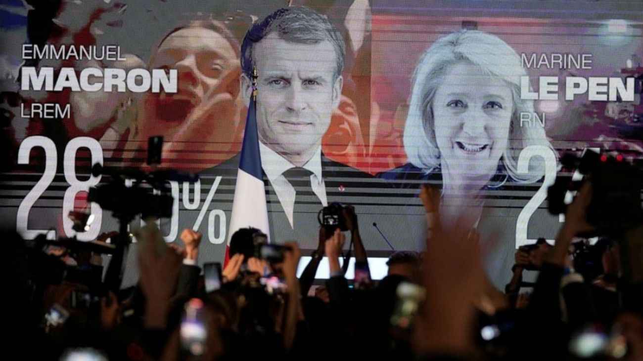 ابطال حدود ۱۰ هزار رای دور نخست انتخابات فرانسه