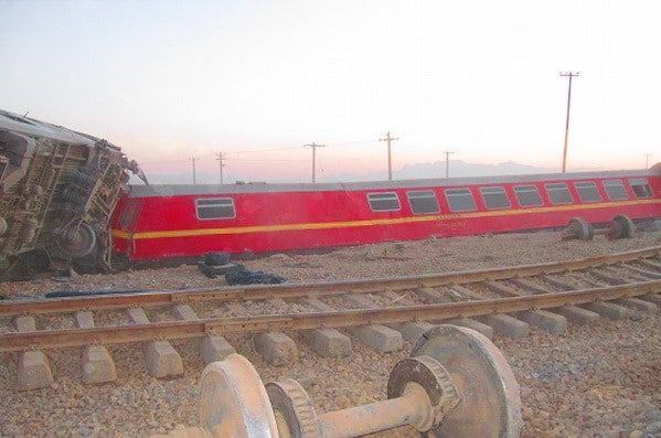 حادثه قطار مشهد از زاویه ای دیگر + عکس