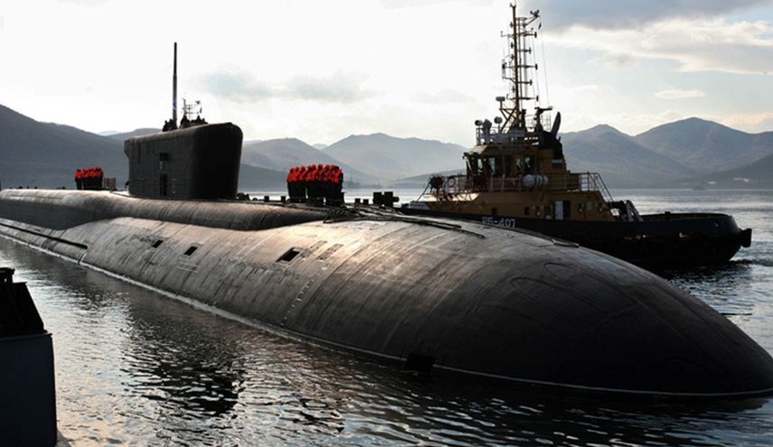  روسیه قوی‌ترین زیردریایی اتمی را به آب انداخت +عکس