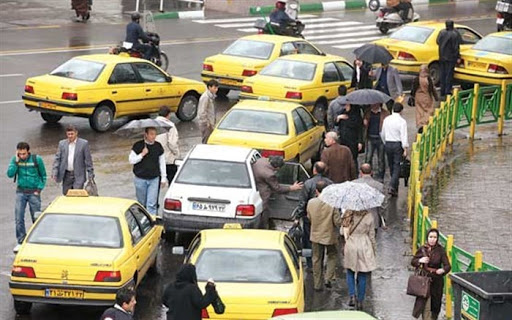 تاکسیرانی تهران به دنبال تاکسی‌های رها شده در شهر