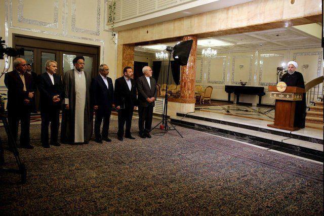 مردان دولت در کنار روحانی +عکس