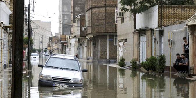 خوزستان همچنان در معرض خطر وقوع سیل است