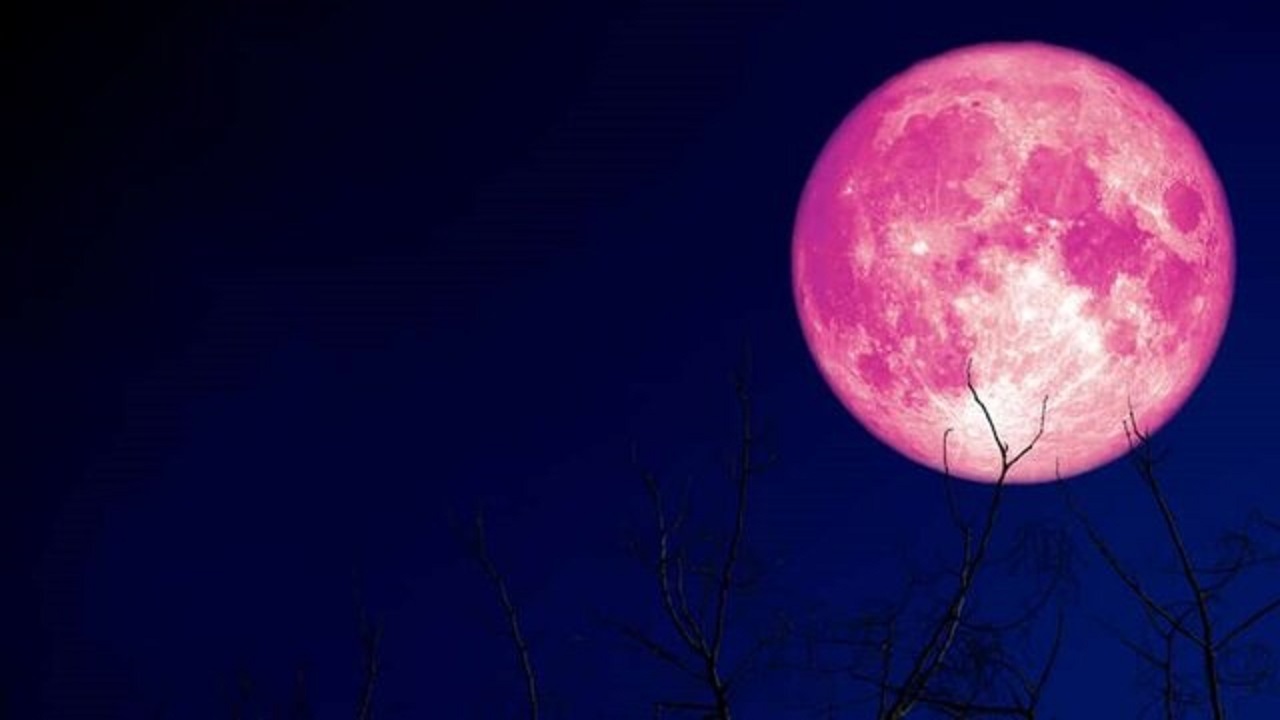 رنگ ماه امشب شبیه توت فرنگی می شود!