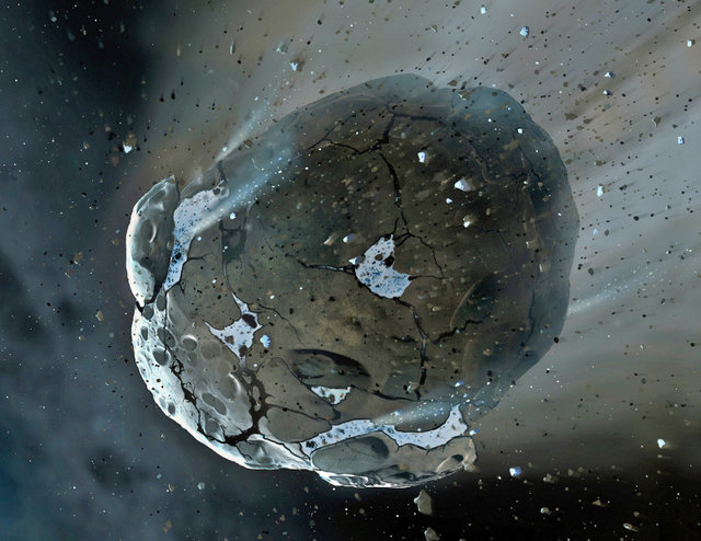 یک سیارک از بیخ گوش زمین عبور کرد +عکس