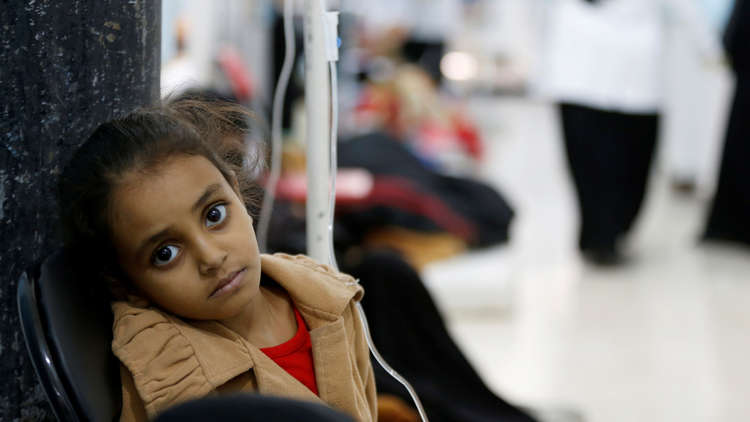 حدود ۲ هزار یمنی بر اثر وبا و کمبود آب جان باخته اند
