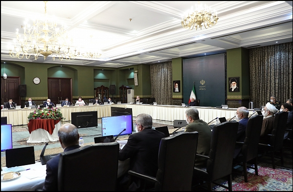 جلسه ستاد ملی مقابله با کرونا با حضور روحانی برگزار شد