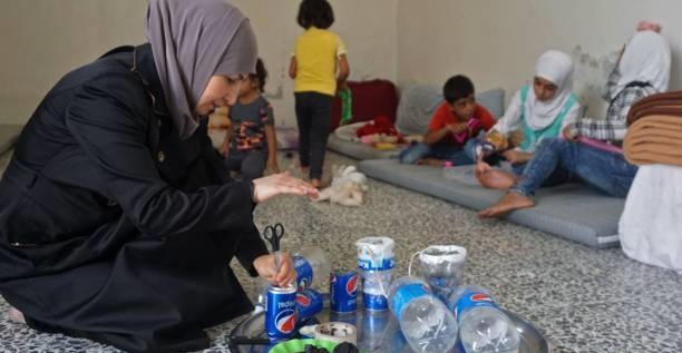  ابتکار زن سوری برای مقابله با حملات شیمیایی +تصاویر