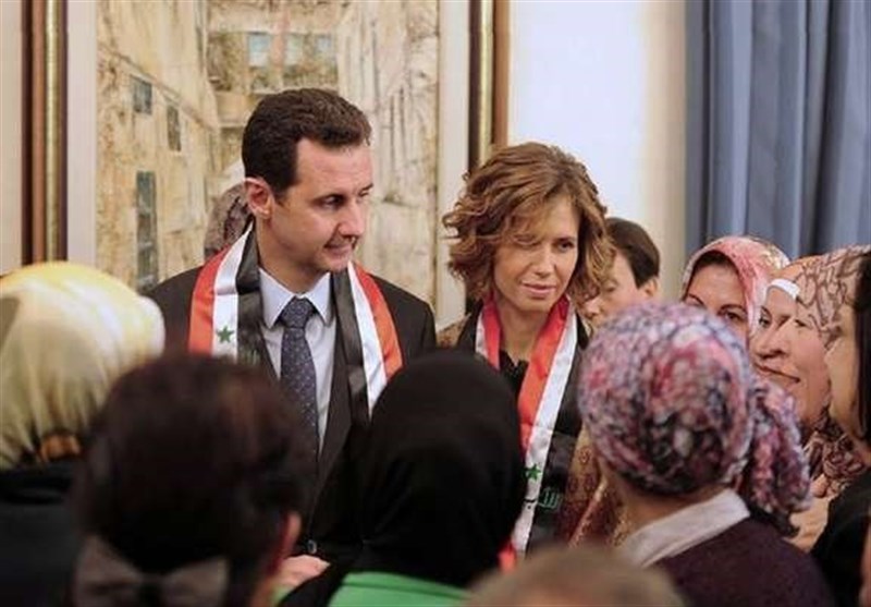 حضور بشار اسد و همسرش در  تونل‌ مرگ +تصاویر