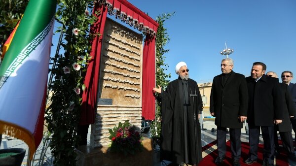 افتتاح فاز دوم تصفیه‌خانه هفتم آب تهران با حضور رئیس‌جمهور