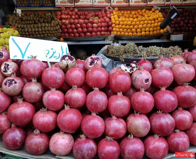 "انار" در ویترین میوه‌فروشی‌ها ماند
