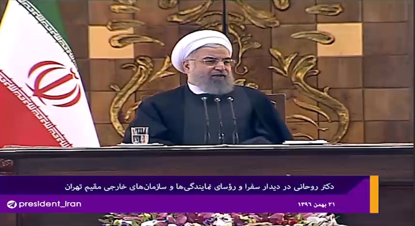 روحانی: ایران می‌تواند دروازه ورود خاورمیانه به پارادایم جدید باشد
