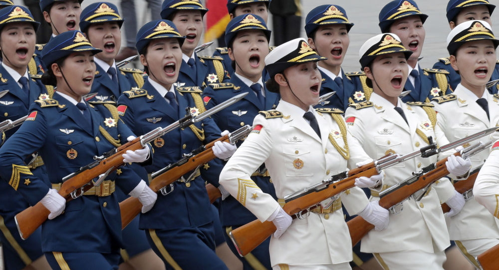 زیباترین سرباز چین +عکس