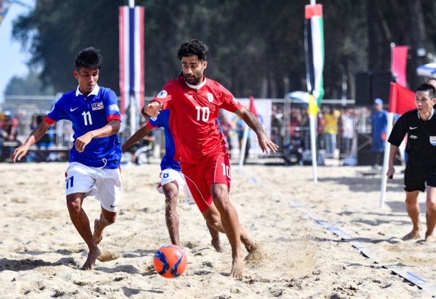 تیم فوتبال ساحلی ایران با ۱۴ گل مالزی را در هم کوبید