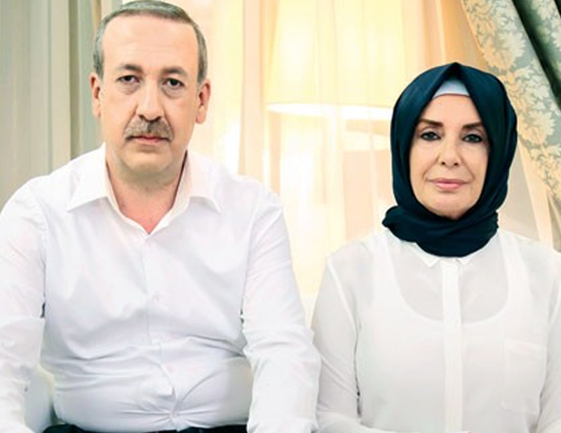 گریم بازیگران نقش اردوغان و همسرش+عکس