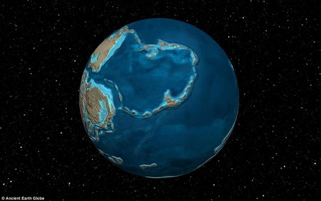 نقشه‌ زمین در ۶۰۰ میلیون سال پیش +عکس