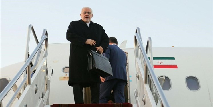 پایان سفر وزیر خارجه ایران به عراق؛ ظریف راهی تهران شد