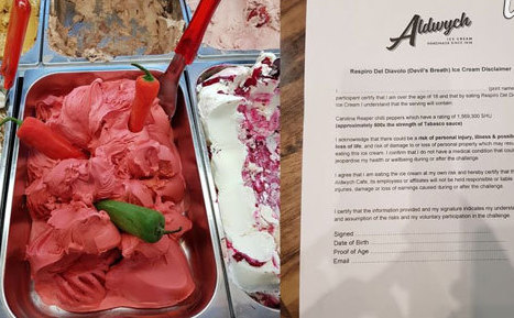 کشنده ترین بستنی دنیا / قبل از خوردن باید سند مرگتان را امضا کنید!+ عکس