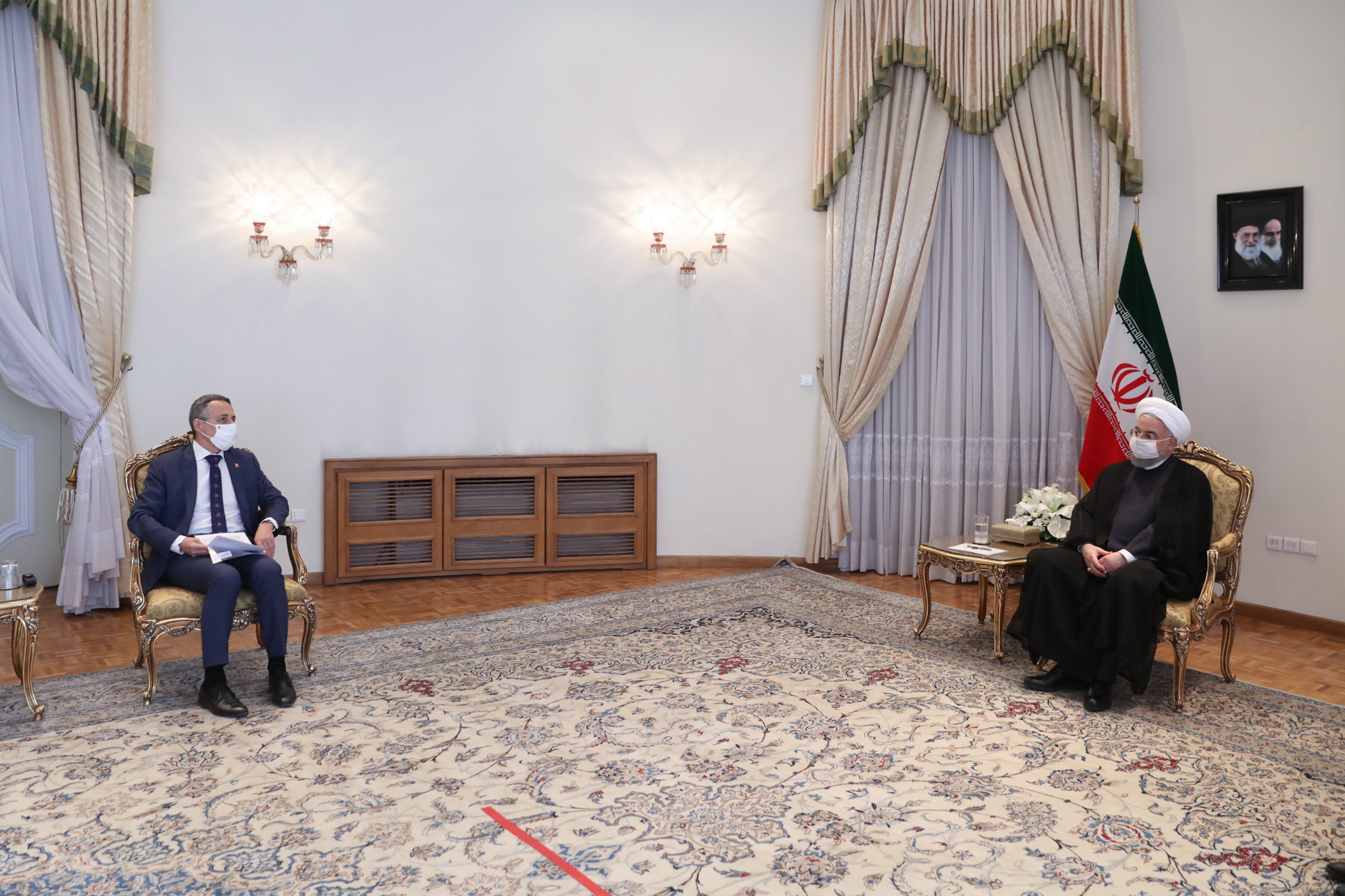 وزیر خارجه سوئیس سفر خود به ایران را مثبت ارزیابی کرد