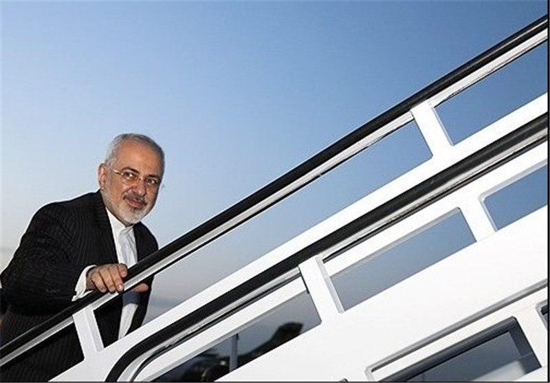 ظریف تهران را به مقصد داکار ترک کرد