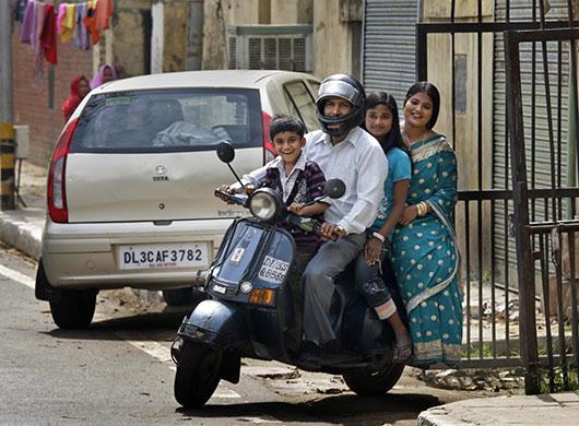 انقلاب خودروهای دوچرخ در هند!
