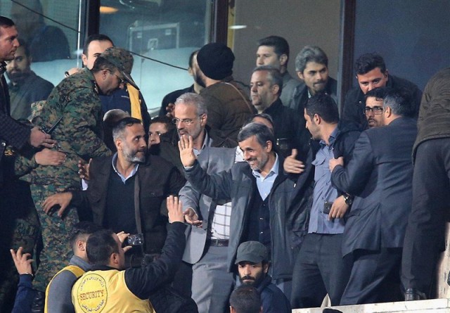 احمدی‌نژاد بعد از بازی استقلال و العین چه گفت؟