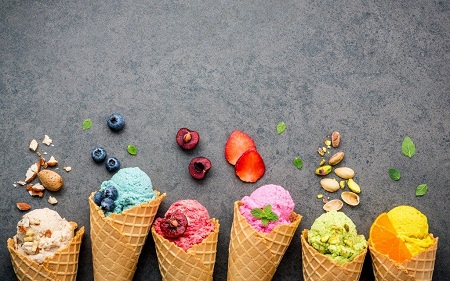 قیمت انواع بستنی و فالوده در بازار / بستنی لوکس معجون ۶۰۰ گرمی ۷۵ هزار تومان