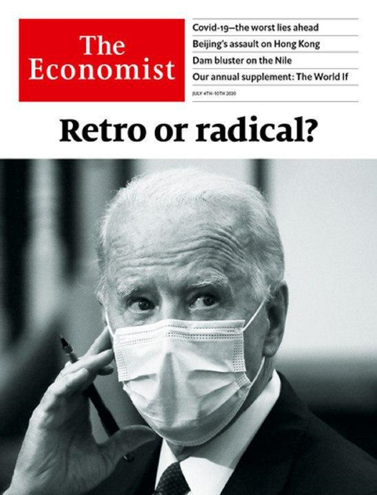 "محافظه کار یا رادیکال؟" روی جلد اکونومیست