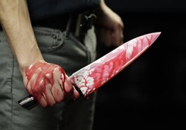 قتل مرد روستایی با چاقو 