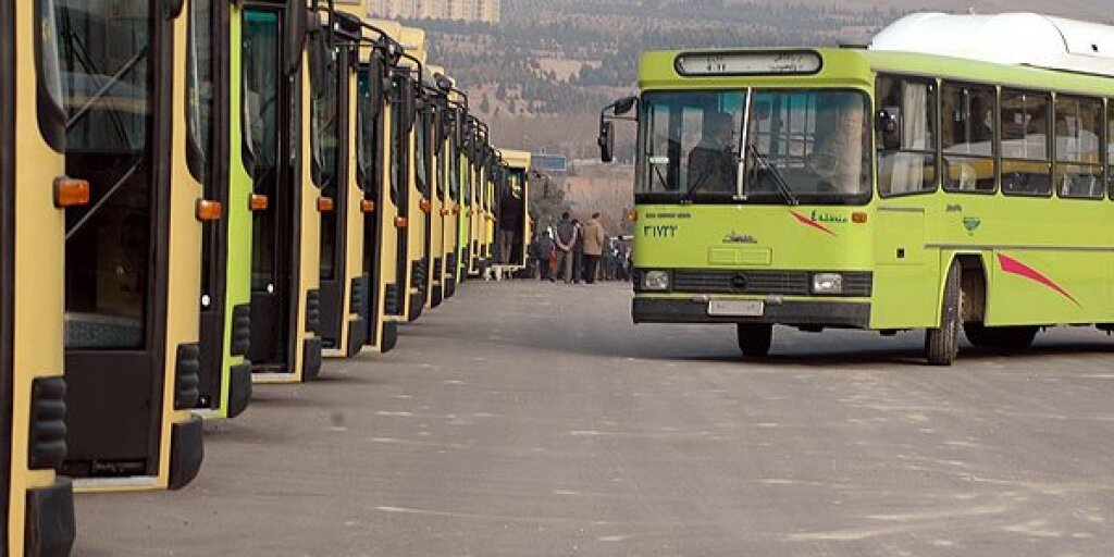 اولین خط اتوبوس ۱۰۰ تومانی آغاز به کار کرد